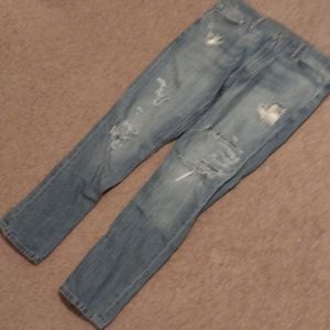 Levi's 511 distressed denim jeans 38 W 32 L